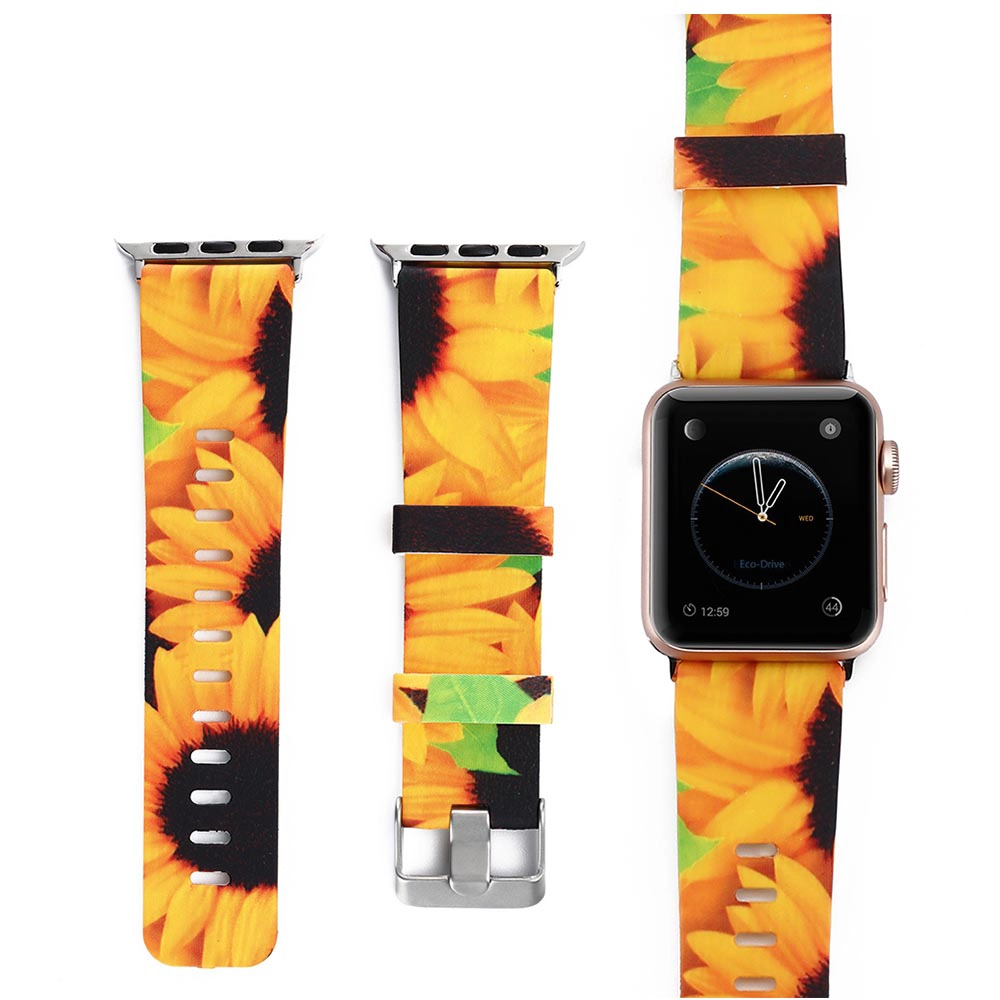 CBIW1021 Cinturino in silicone colorato stampato per Apple Watch