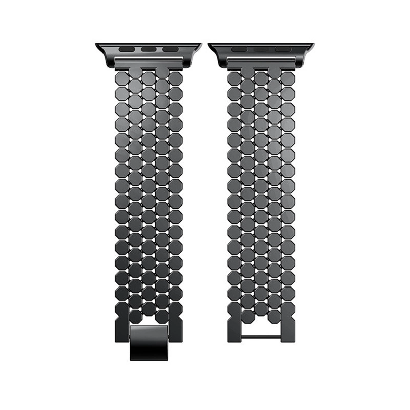 Cinturino astuto della catena di collegamento del metallo di lusso CBIW1029 per l'orologio di Apple