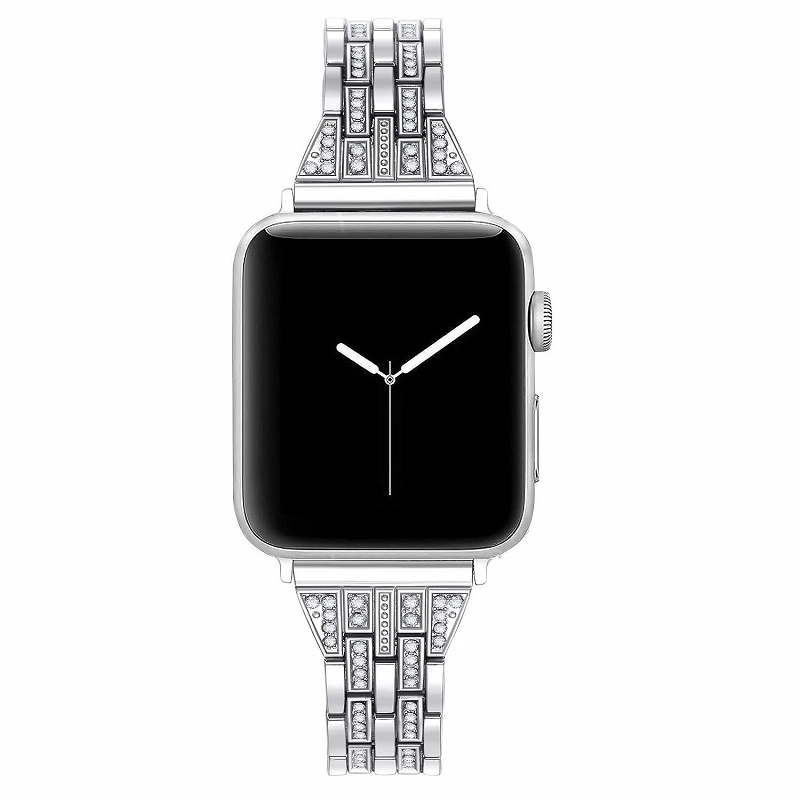CBIW1031 Trendybay Luxus Schmuck Diamant Stahl Uhrenarmband für iWatch