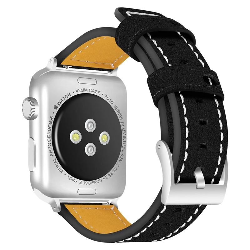 Apple Watch için CBIW104 Özel Hakiki Deri Yedek Kayış