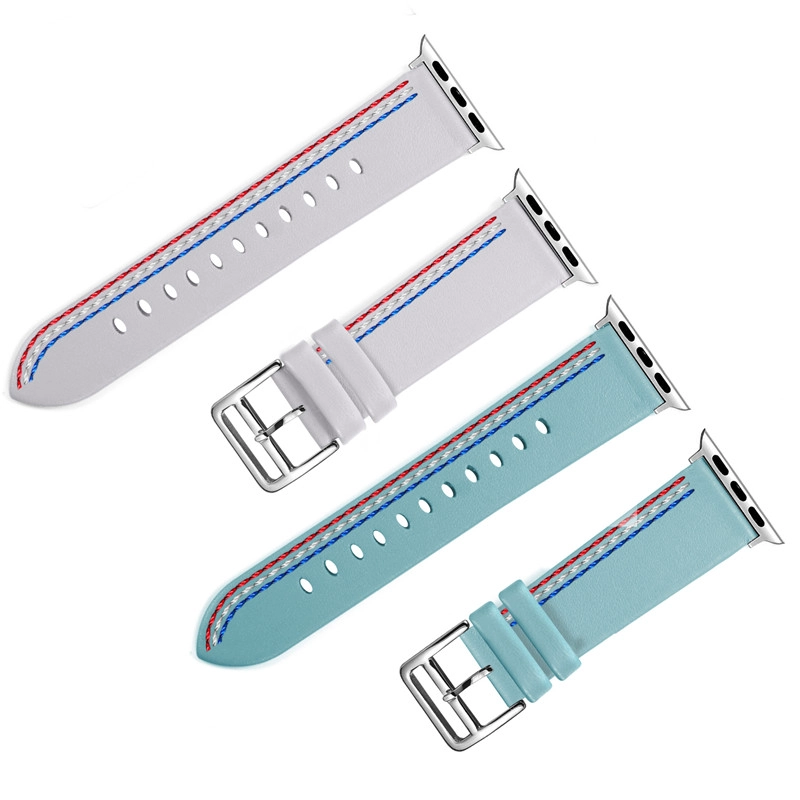 CBIW1051 Nueva correa de reloj de cuero de moda para el reloj de Wpple