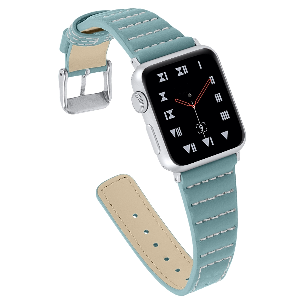 CBIW114 Lederarmband für Apple Watch Serie 5 4 3 2 1