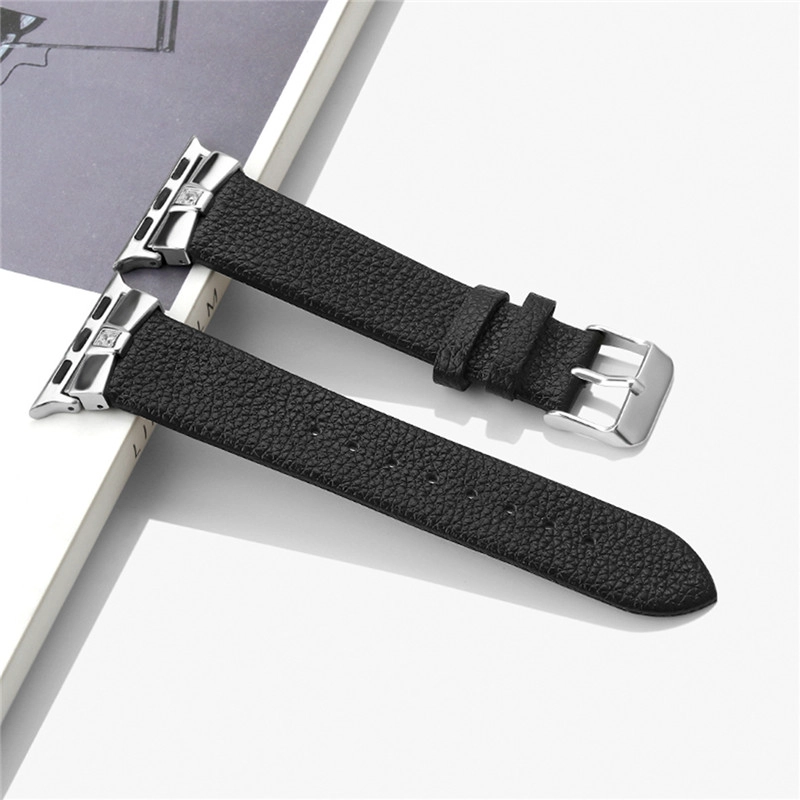 CBIW127 Genuine Leather Replacement Strap For Apple Watch