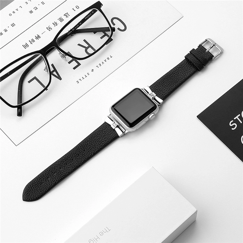 CBIW127 Genuine Leather Replacement Strap For Apple Watch
