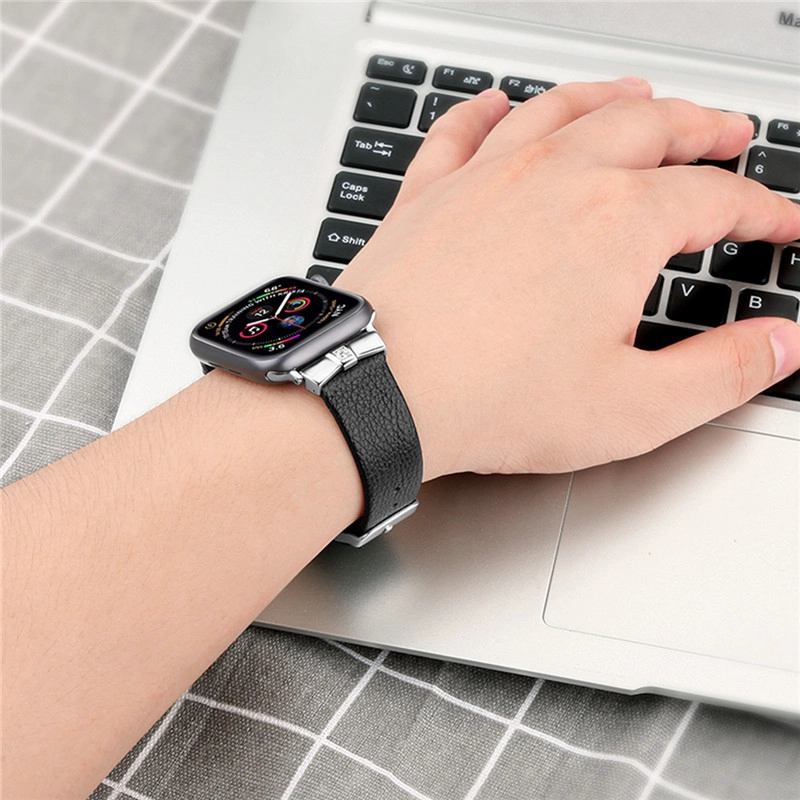 CBIW127 Genuine Leather Replacement Strap For Apple Watch