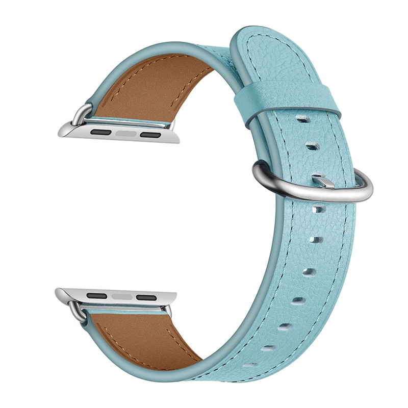 CBIW15 colorido correa de cuero genuino correa de reloj