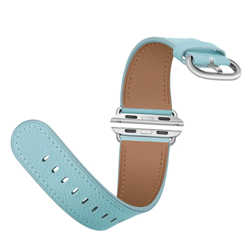 CBIW15 colorido correa de cuero genuino correa de reloj