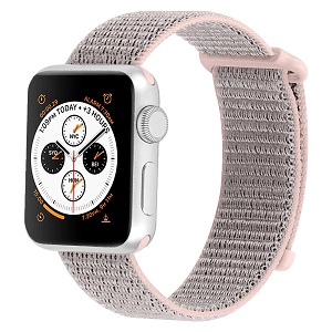 CBIW153 Sport Loop Nylon Strap para Apple Watch con cierre de velcro