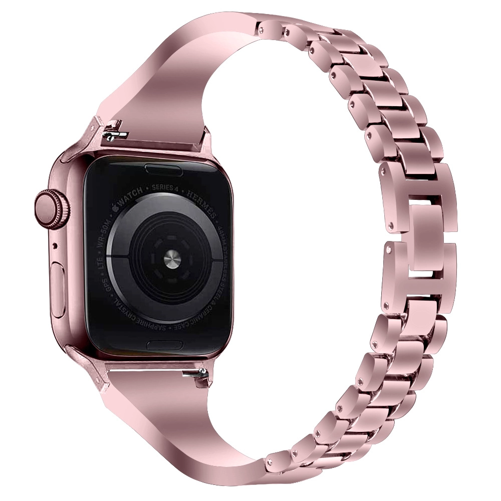 CBIW213 Fashion Bling Rhinestone Metal Watch Bands For Apple Watch Series 5 4 3 2 1