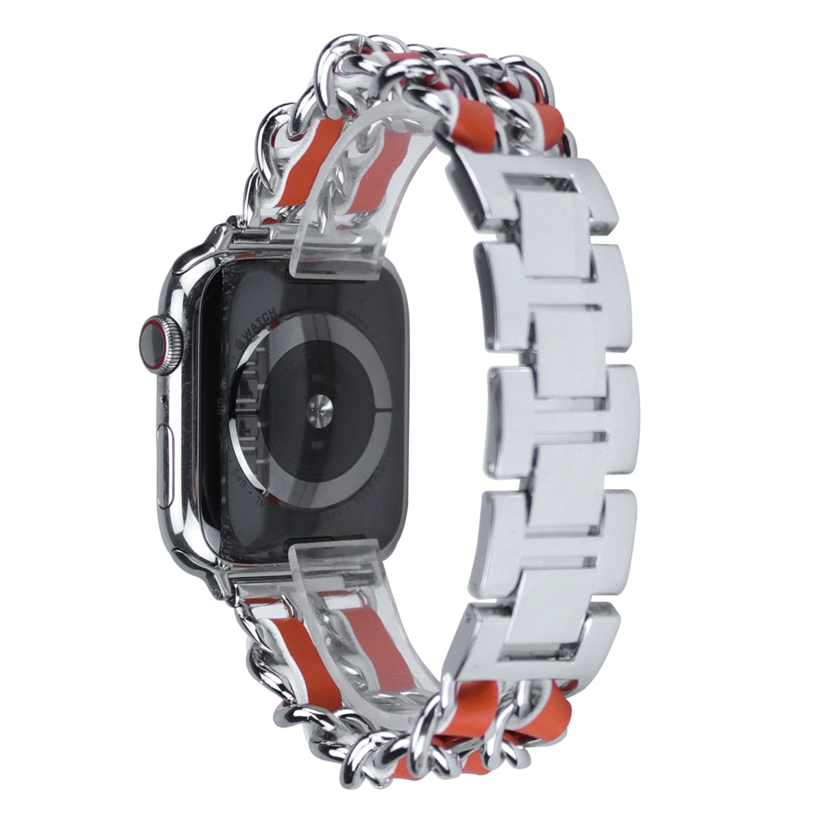 CBIW220 Кожаная петля браслет металлический ремешок для Apple Watch Correas 44 мм 42 мм 40 мм 38 мм