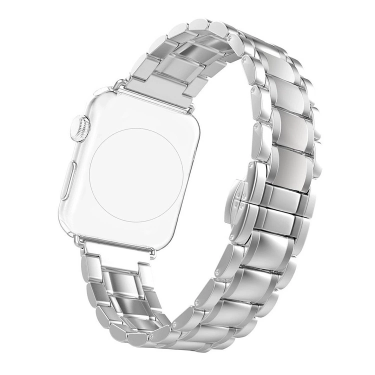 CBIW306 Premium Solid Stainless Steel Metal Replacement Band with Butterfly Buckle