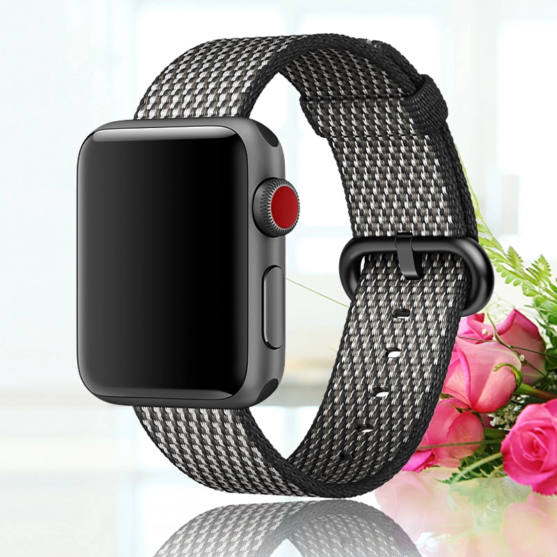 CBIW318 iWatch Series 3 2 1 Pulsera de Nylon con Pulsera 42mm 38mm