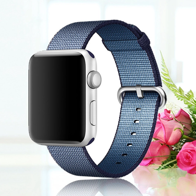 CBIW318 iWatch Series 3 2 1 Pulsera de Nylon con Pulsera 42mm 38mm