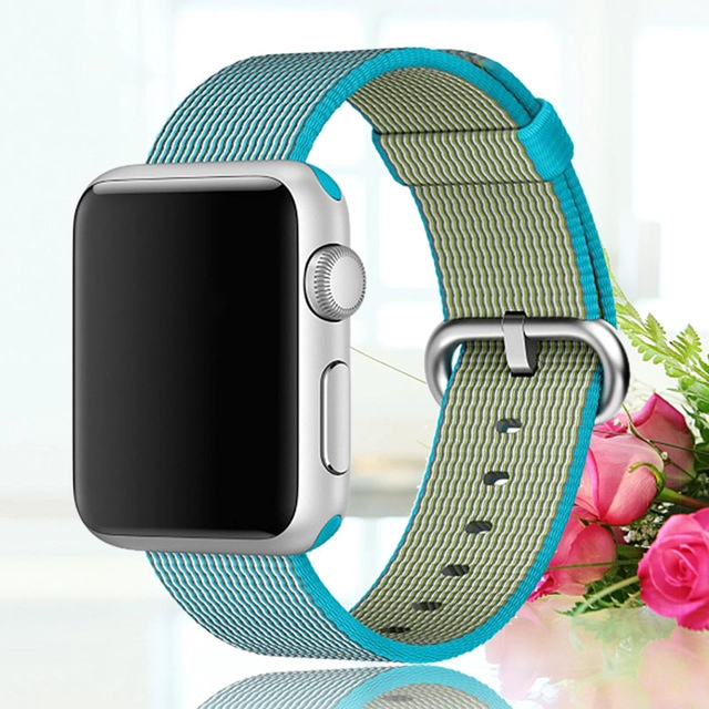 CBIW318 iWatch Series 3 2 1 Pulsera de Nylon con Pulsera 42mm 38mm