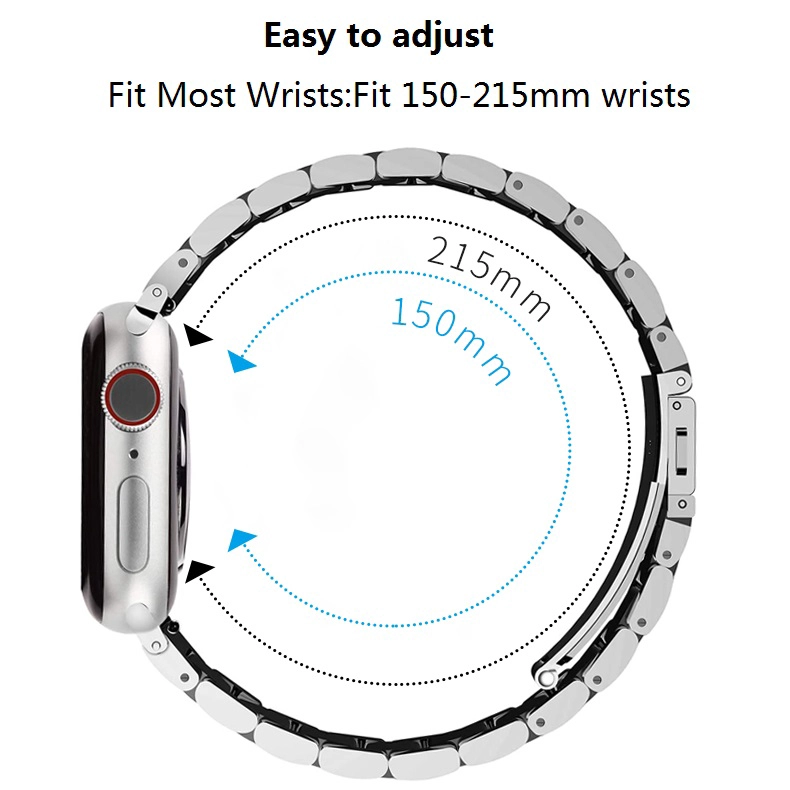 CBIW408 Watchband in acciaio inox per banda IWATCH 44mm 42mm 40mm 38mm
