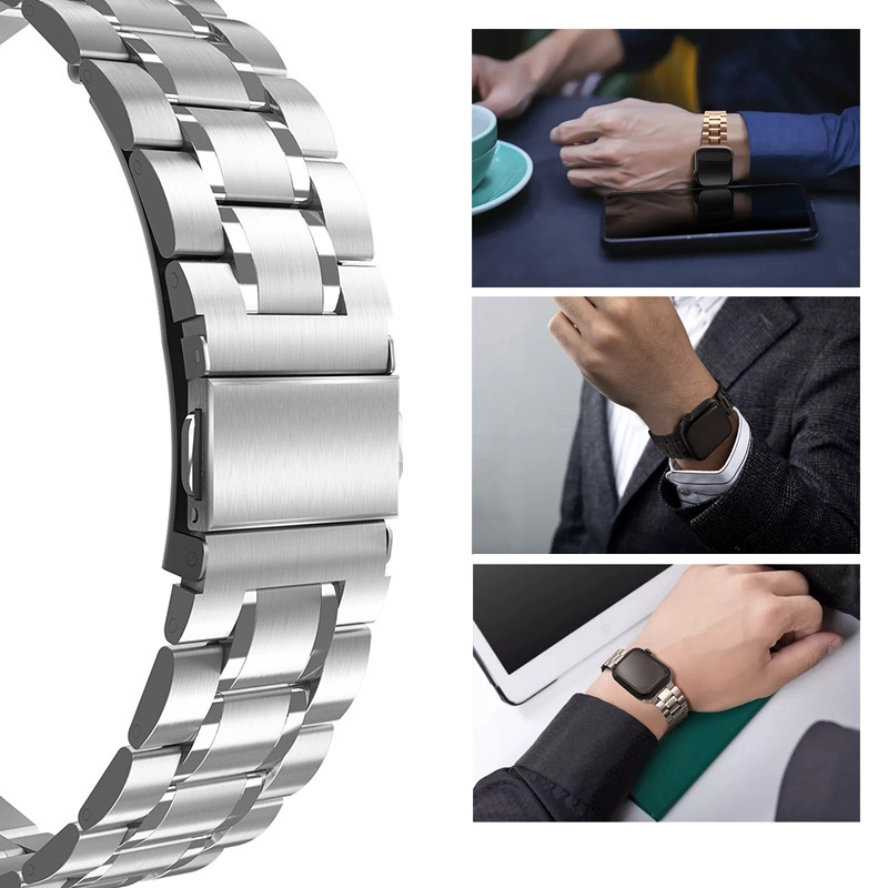 CBIW408 Watchband in acciaio inox per banda IWATCH 44mm 42mm 40mm 38mm