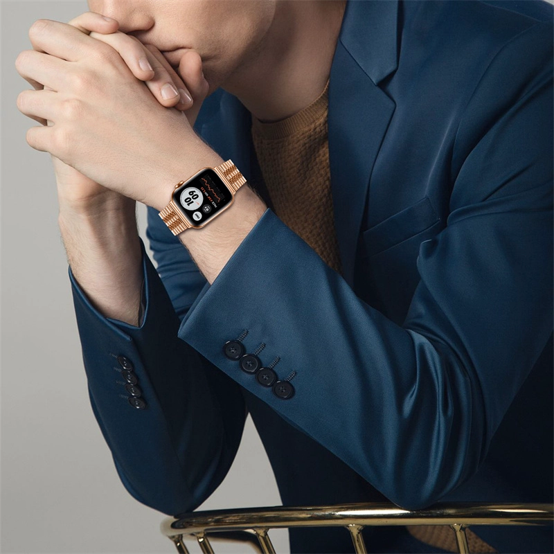 CBIW417 Reloj de reloj de muñeca de reemplazo de alta calidad Reloj de reloj de acero inoxidable para reloj de Apple Watch