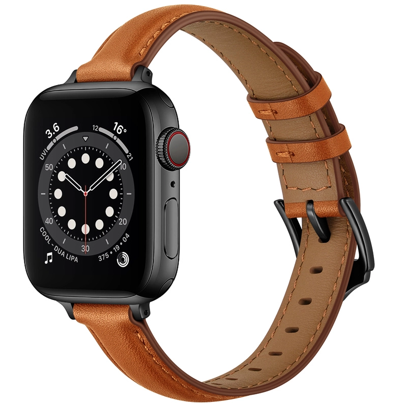 CBIW419 High End echte lederen horlogeband voor IWatch Ultra 49mm 8 7 45mm 41 mm 6 5 44 mm 40mm 4 3 42 mm 38 mm 38 mm