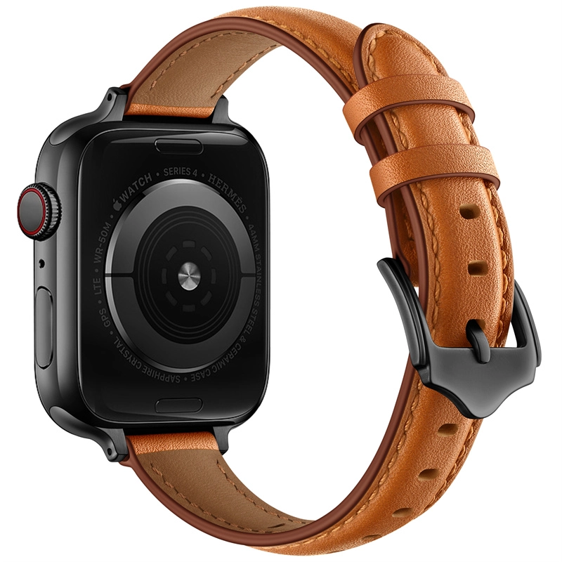 CBIW419 High End echte lederen horlogeband voor IWatch Ultra 49mm 8 7 45mm 41 mm 6 5 44 mm 40mm 4 3 42 mm 38 mm 38 mm