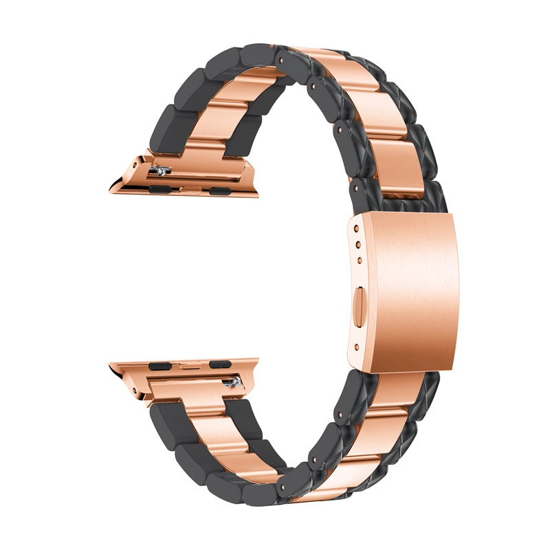 Cinturino per orologio in acciaio inossidabile di acetato di lusso CBIW42 per Apple Watch