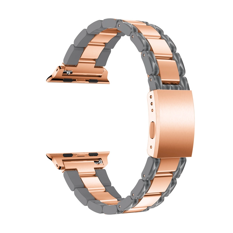 Cinturino per orologio in acciaio inossidabile di acetato di lusso CBIW42 per Apple Watch