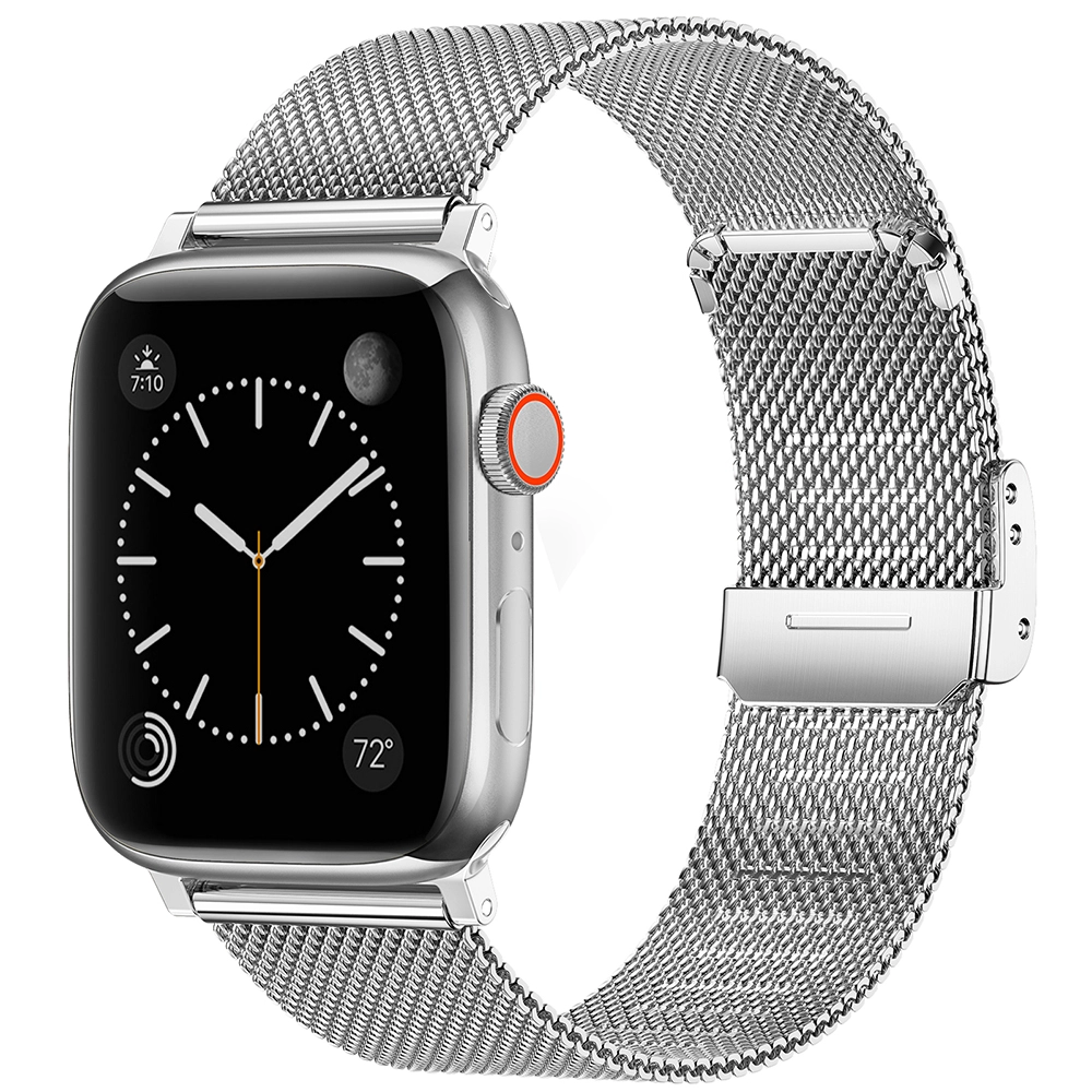 CBIW433 Milanese Kordonlu Saat Paslanmaz Çelik Bant Apple İzle 38mm 42mm 40mm 44mm