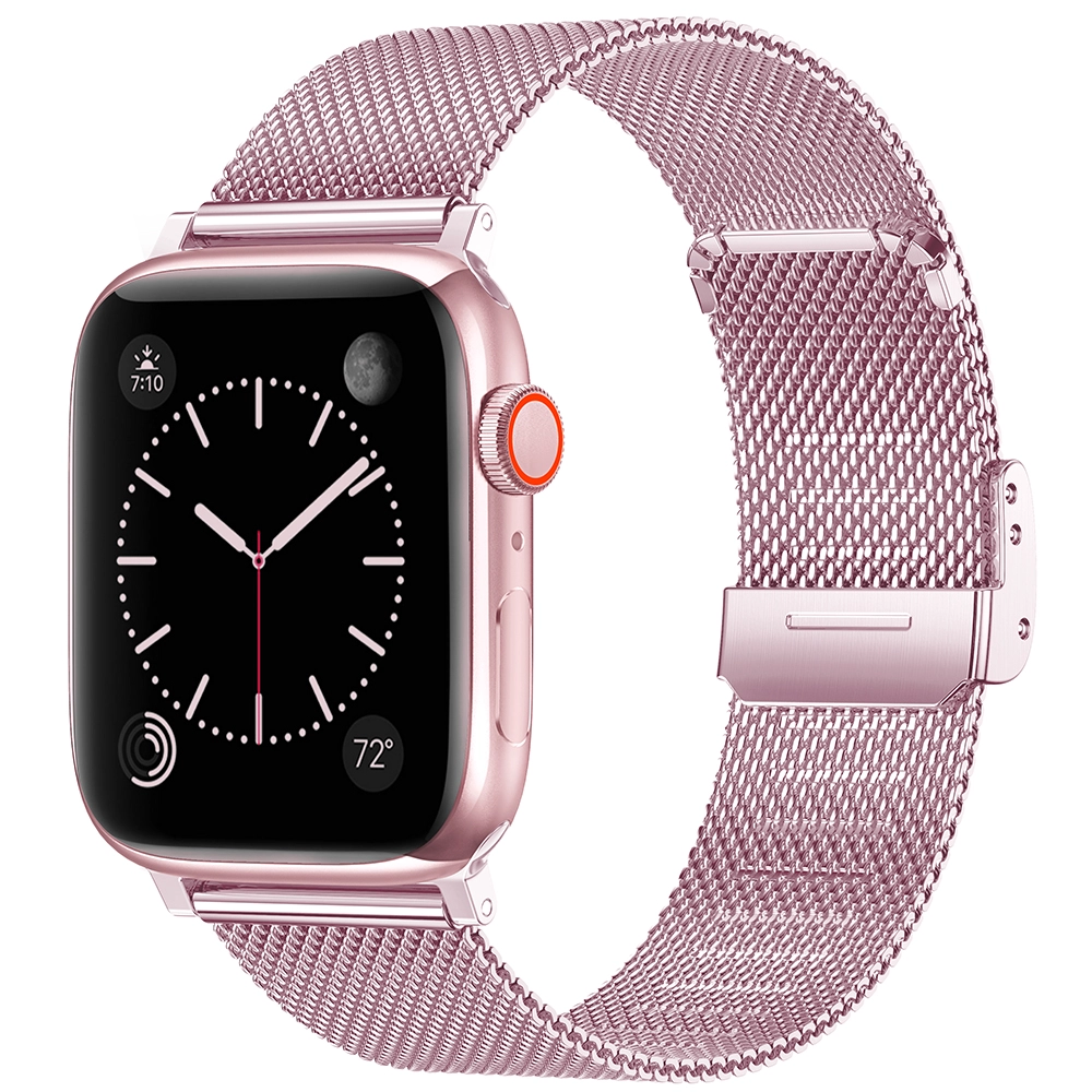 CBIW433 Milanese Kordonlu Saat Paslanmaz Çelik Bant Apple İzle 38mm 42mm 40mm 44mm