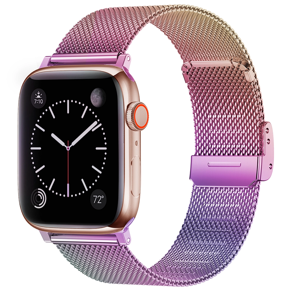 CBIW433 Milanese Kordonlu Saat Paslanmaz Çelik Bant Apple İzle 38mm 42mm 40mm 44mm