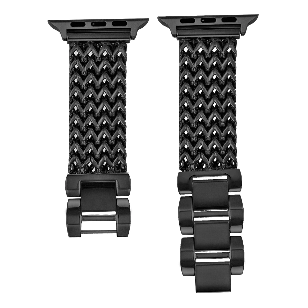 CBIW449 Trendybay Metal Stainless Steel Watchband Bracelet Strap For Apple Watch Series 7 6 5 4 3 SE