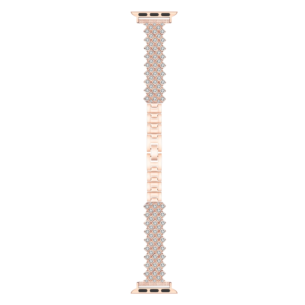 CBIW454 Trendybay Charm Bling Diamond Replacement Metal Strap For Apple Watch Band 41mm 45mm 42mm 38mm 40mm 44mm