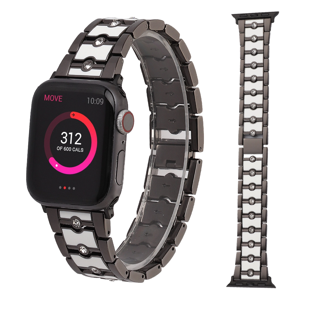 CBIW460 Alaşım Metal Correa Para Reloj Akıllı İzle Bantları Apple Watch Series için 7 6 5 4 3 2 1