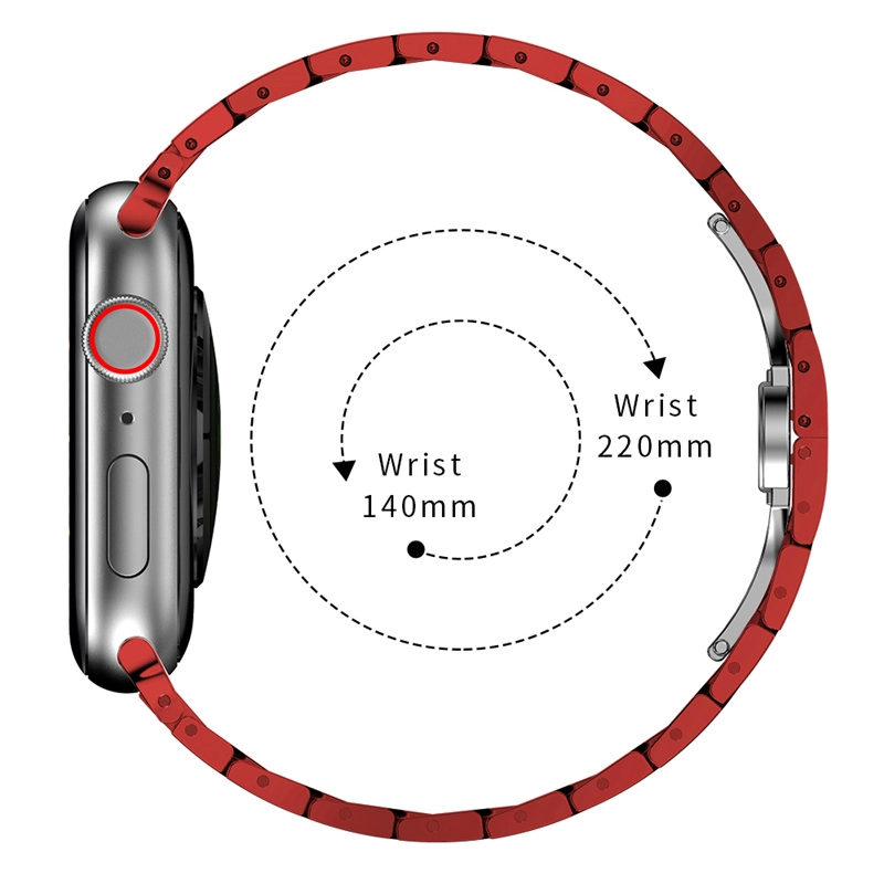 CBIW475 Luxe roestvrijstalen horlogeband voor Apple Watch Ultra 49mm Serie 8 7 6 5 4 3