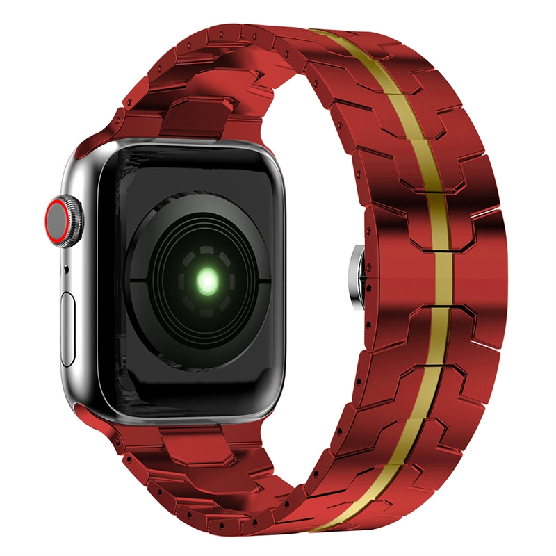 CBIW475 Luxe roestvrijstalen horlogeband voor Apple Watch Ultra 49mm Serie 8 7 6 5 4 3