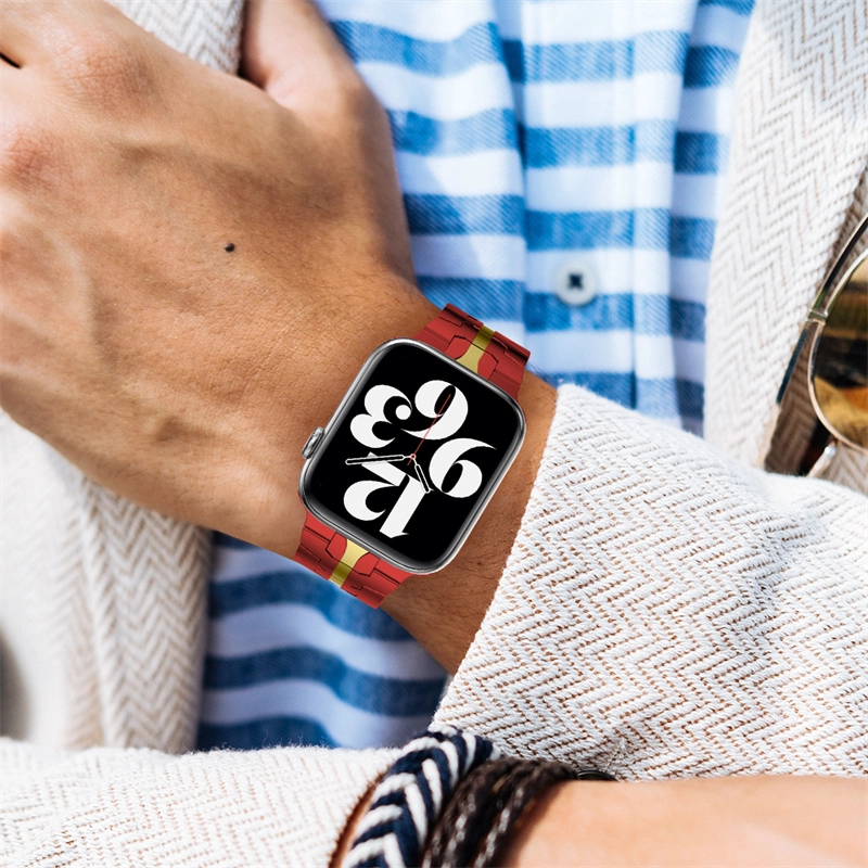 CBIW475 Luxe roestvrijstalen horlogeband voor Apple Watch Ultra 49mm Serie 8 7 6 5 4 3