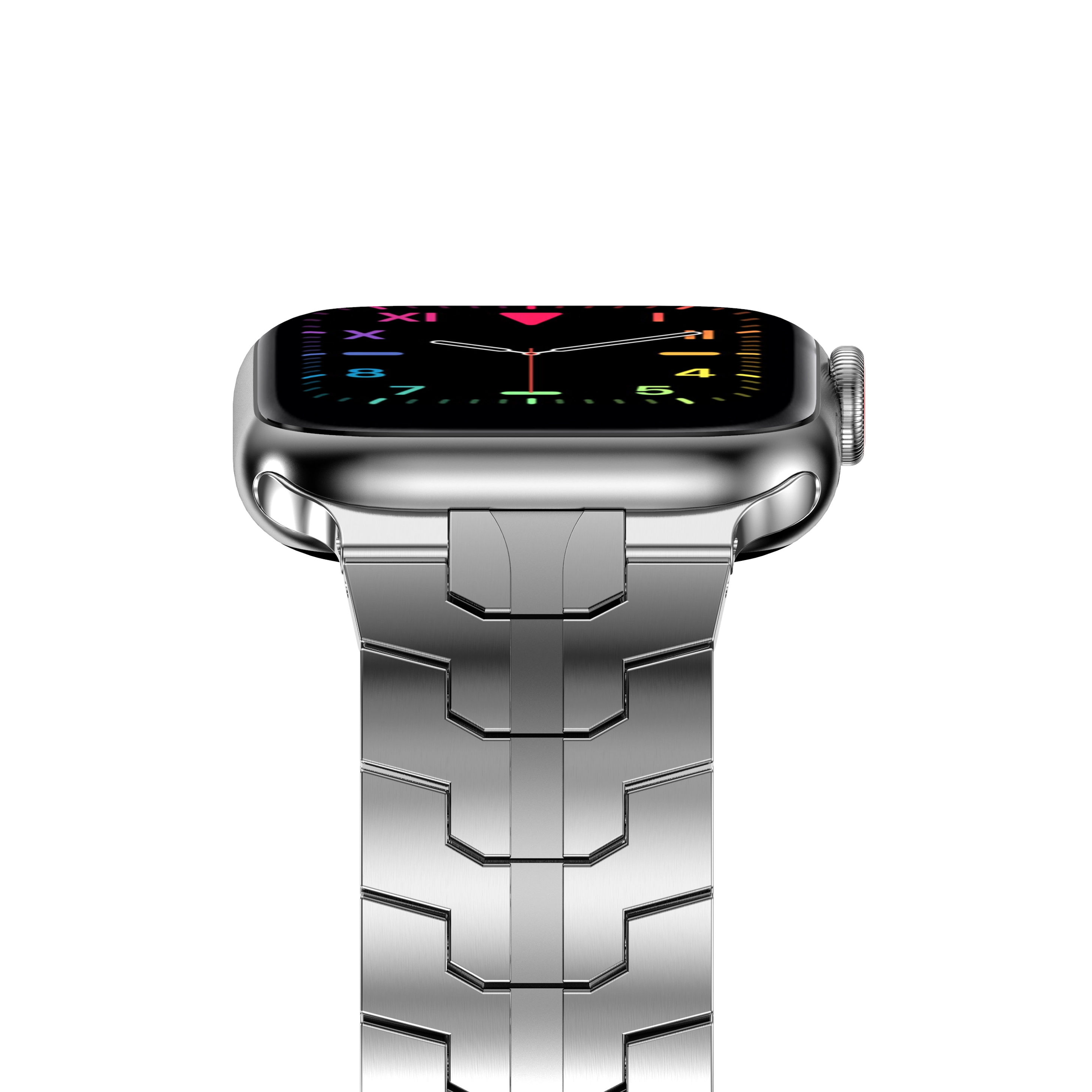 Correa de pulsera de acero inoxidable de alta calidad CBIW475 para la serie de relojes de Apple 7 6 5 4 3 2 1