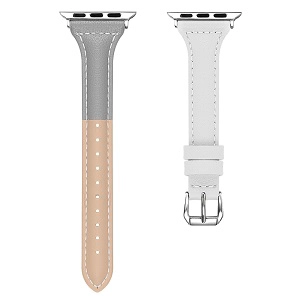 CBIW49 الترفيه لون حزام من الجلد ووتش حزام ل iWatch