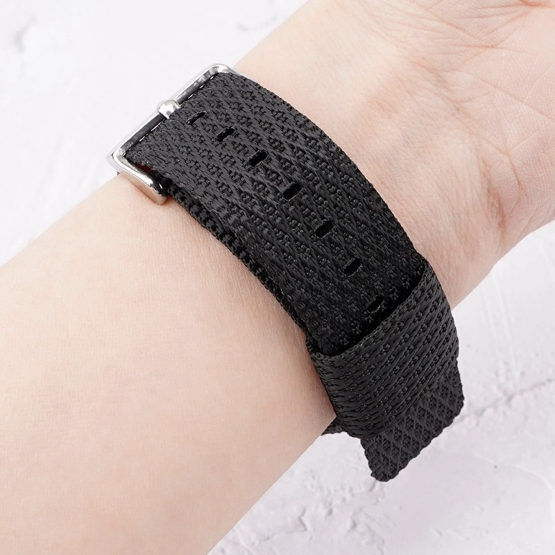 CBIW500 Pletający tkanin nylonowy dla Apple Watch Pass Series 7 SE 6 5 4 3 2 1