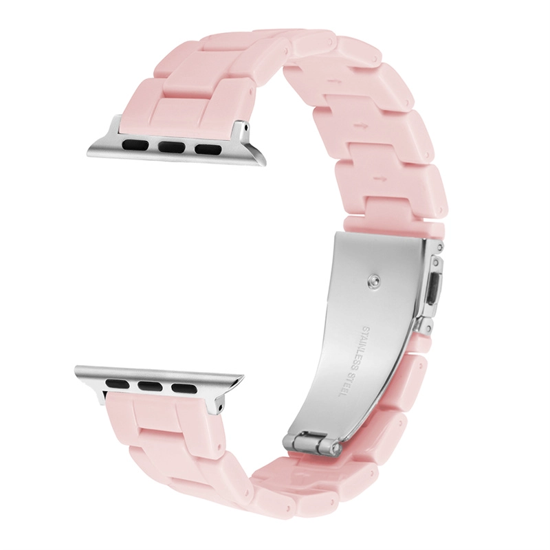 CBIW512 Katlanır toka Plastik Saat Kayışı 38/40/41mm 42/44/45mm için