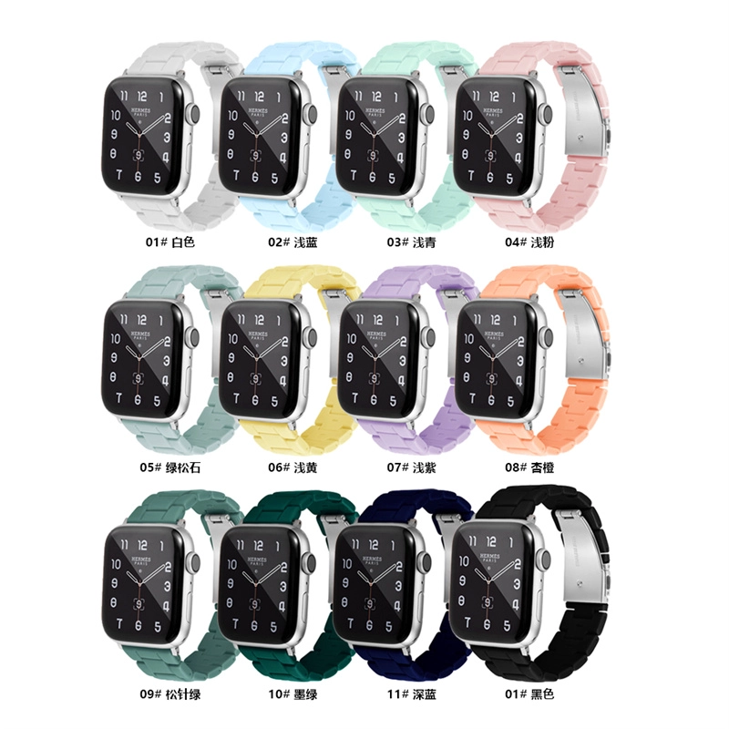 CBIW512 Katlanır toka Plastik Saat Kayışı 38/40/41mm 42/44/45mm için