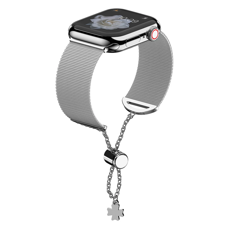 CBIW522 Verstellbares Design Milanese Metall Edelstahl Uhrenband für Apple Watch