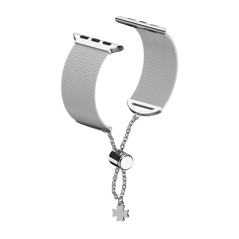 CBIW522 Verstellbares Design Milanese Metall Edelstahl Uhrenband für Apple Watch