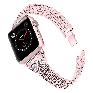 CBIW72 Luxe lichtmetalen horlogeband voor iWatch Smart horlogeband