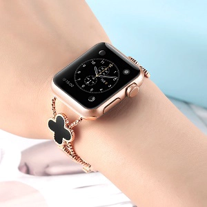 CBIW76 Apple iWatch Moda Kadınlar Paslanmaz Çelik Watch Band