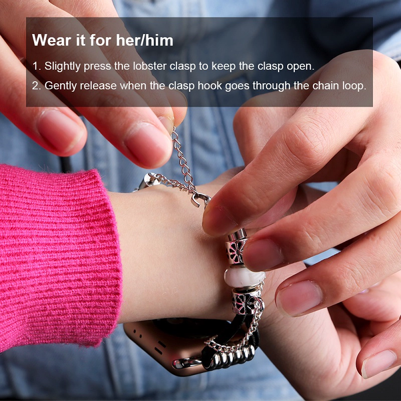 CBIWN03 Pandora Armband Ersatz Leder Armband