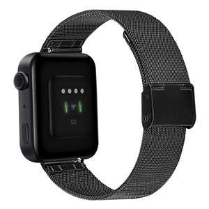 Banda de reloj de acero inoxidable de malla CBMU6 para reloj inteligente Xiaomi Mi