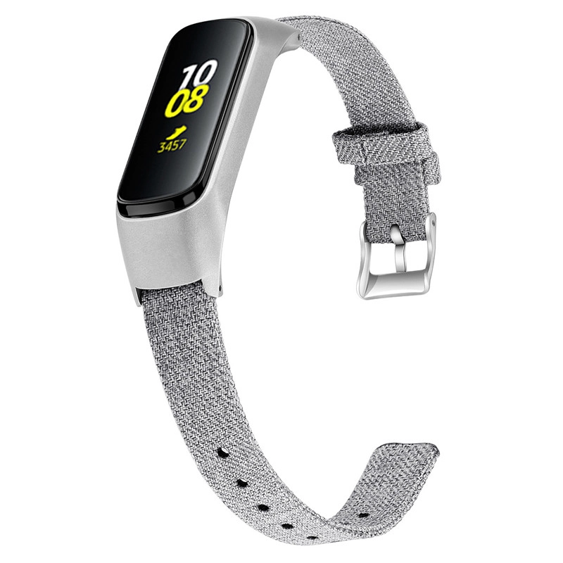 CBSF04 Tuval Akıllı Watch Band Samsung Galaxy Fit Için E R375