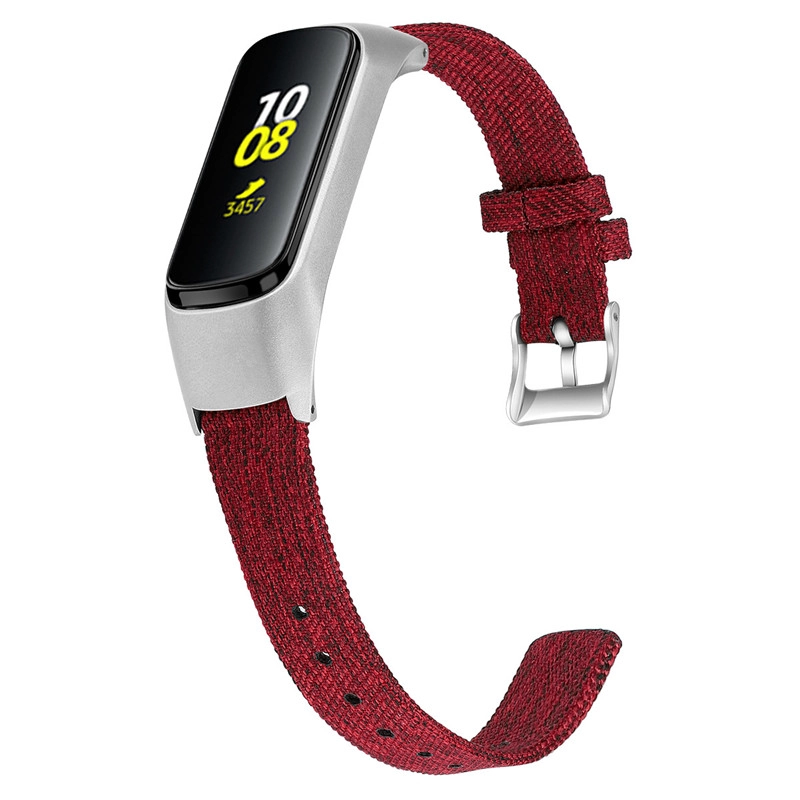 CBSF04 Tuval Akıllı Watch Band Samsung Galaxy Fit Için E R375