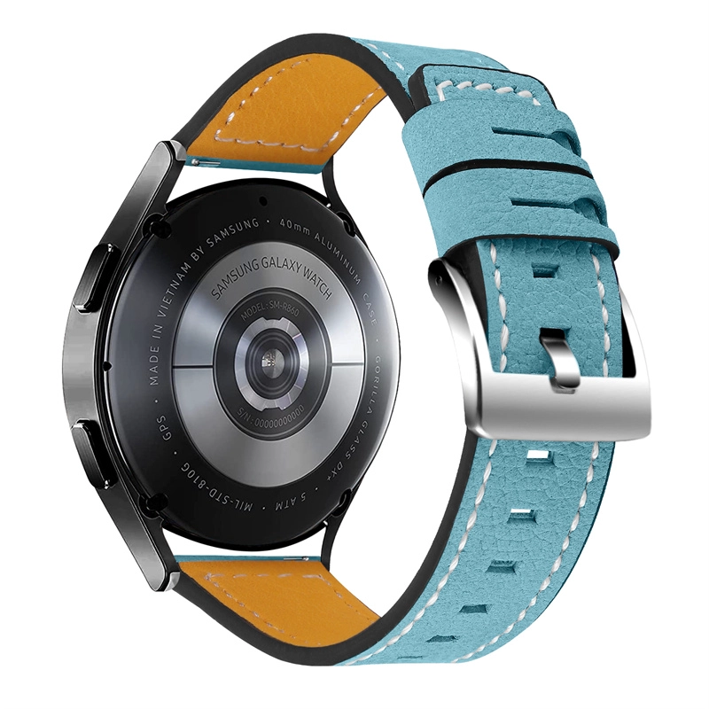 CBSGW-02 Schnellveröffentlichung Premium Vintage echtes Lederschaltwächter für Samsung Galaxy Watch 5 Pro 40mm 44mm