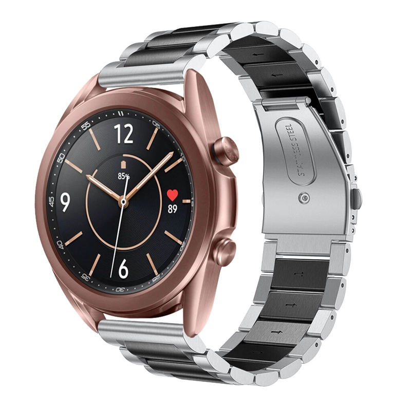 CBSGW-08 Trendybay Stałe Zegarek ze zegarek ze stali nierdzewnej Metalowy pasek do Samsung Galaxy Watch4 40mm 44mm Watch4 Classic 42mm 46mm