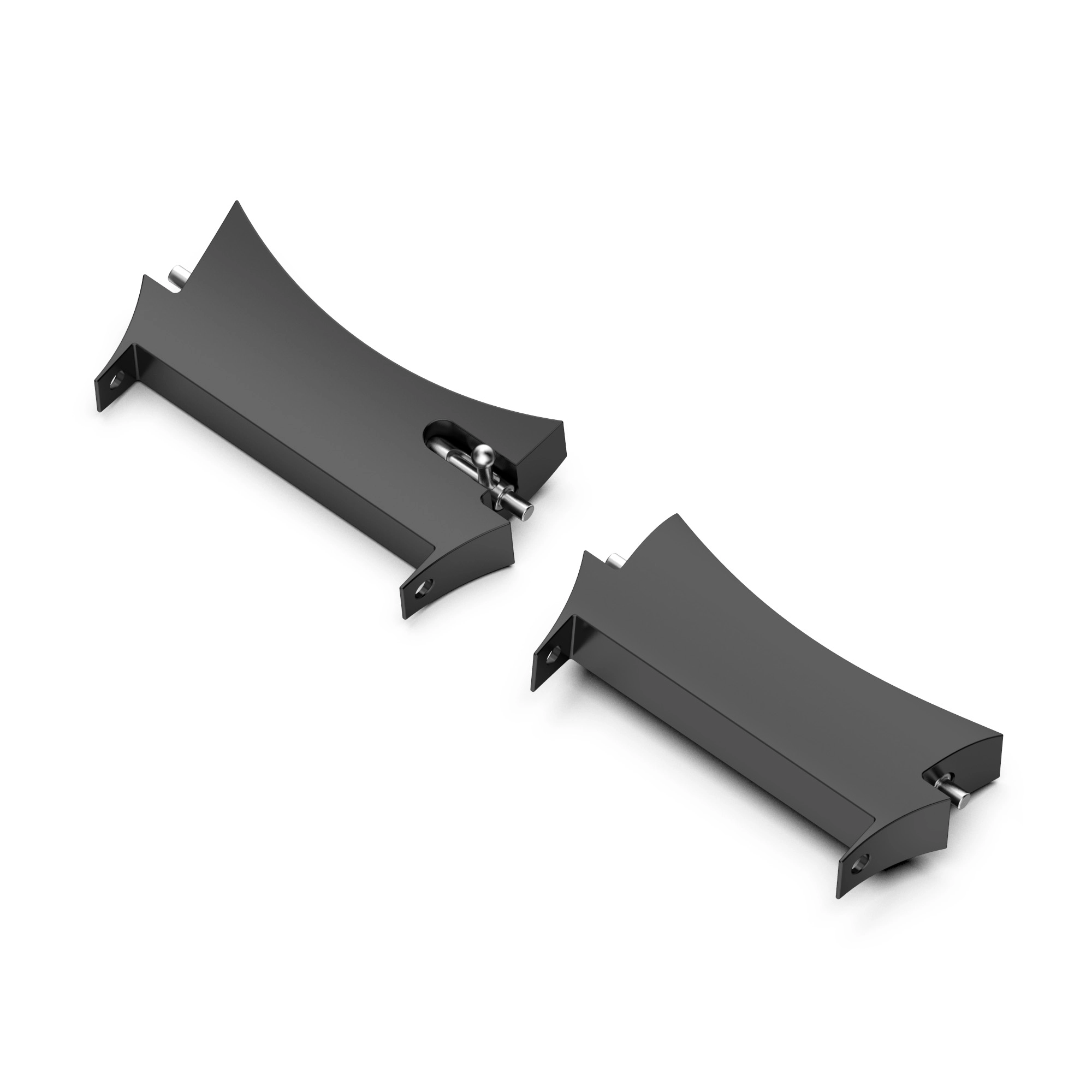 CBSGW-18 금속 스테인레스 스틸 커넥터 삼성 갤럭시 워치 4 44mm 40mm 42mm 46mm 용 20mm 시계 밴드 스트랩 어댑터